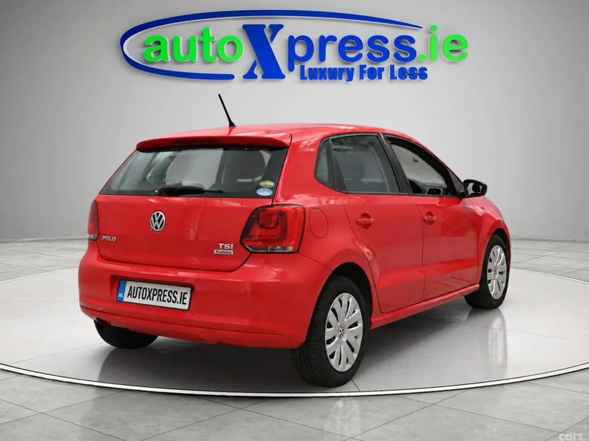 Volkswagen Polo Hatchback, Petrol, 2014, Red