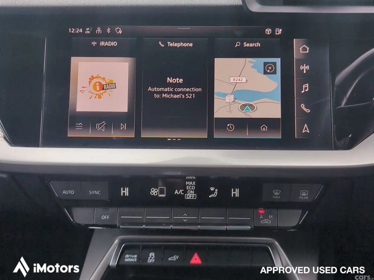 Audi A3 Hatchback, Petrol Hybrid, 2023, Blue