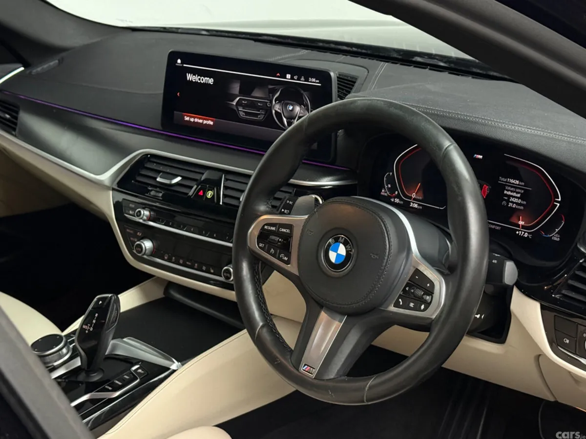 BMW 5-Series Saloon, Diesel, 2022, Black