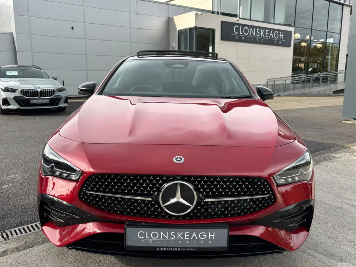 Mercedes-Benz CLA Coupe, Petrol Plug-in Hybrid, 2024, Red