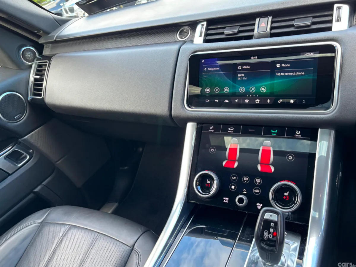 Land Rover Range Rover Sport SUV, Petrol Plug-in Hybrid, 2021, Black