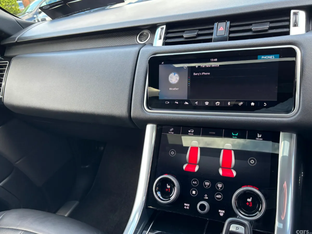 Land Rover Range Rover Sport SUV, Petrol Plug-in Hybrid, 2021, Black