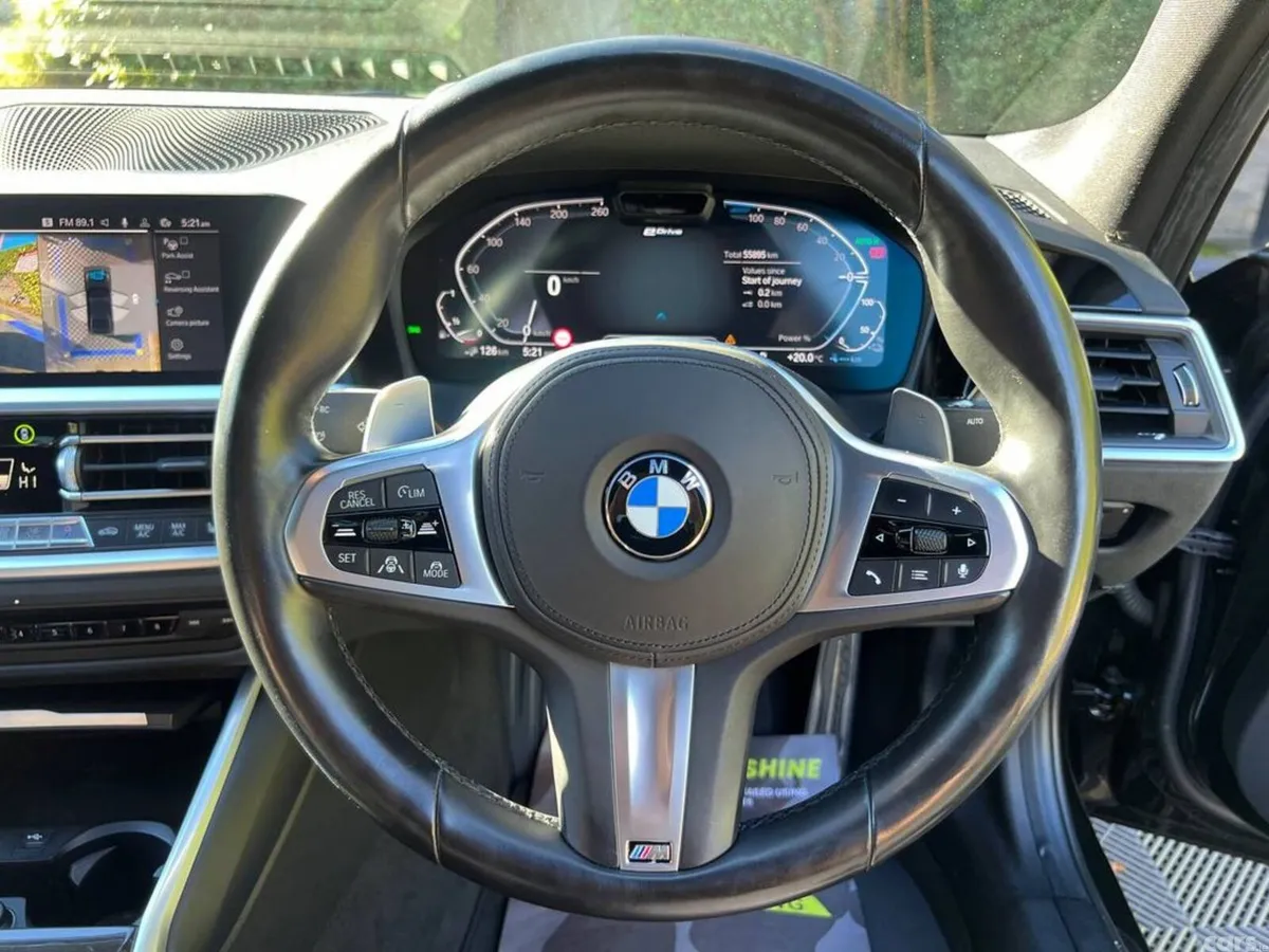 BMW 3-Series Saloon, Petrol Plug-in Hybrid, 2021, Black