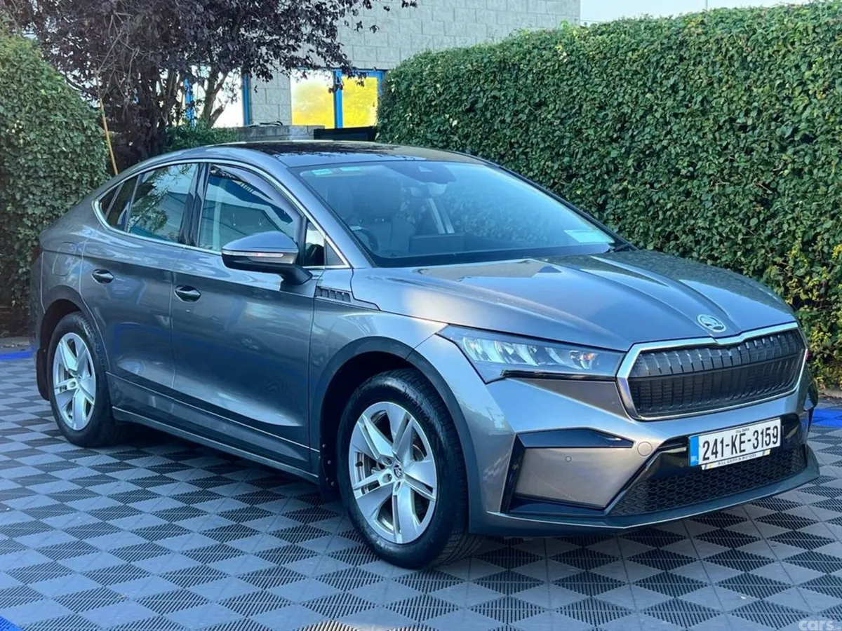 Skoda Enyaq Coupe, Electric, 2024, Grey
