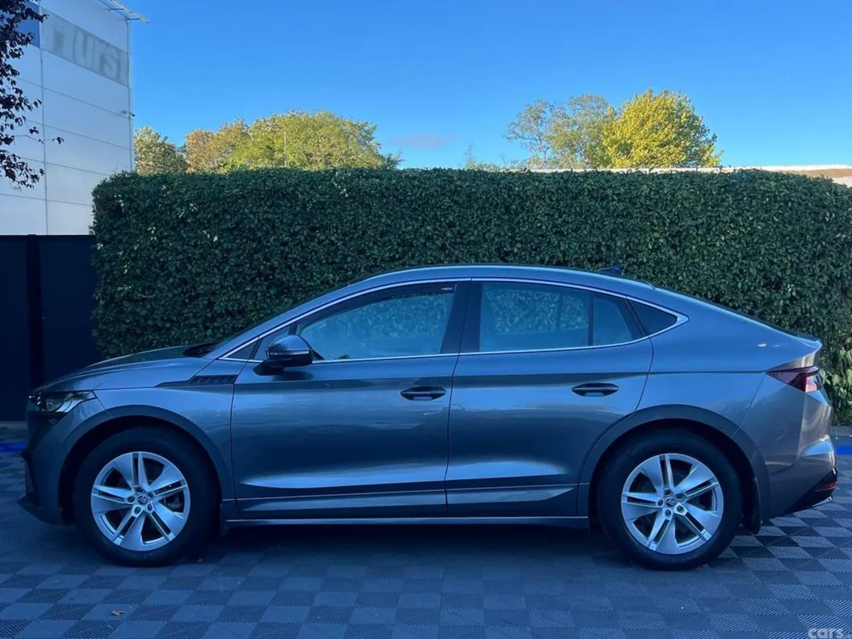 Skoda Enyaq Coupe, Electric, 2024, Grey