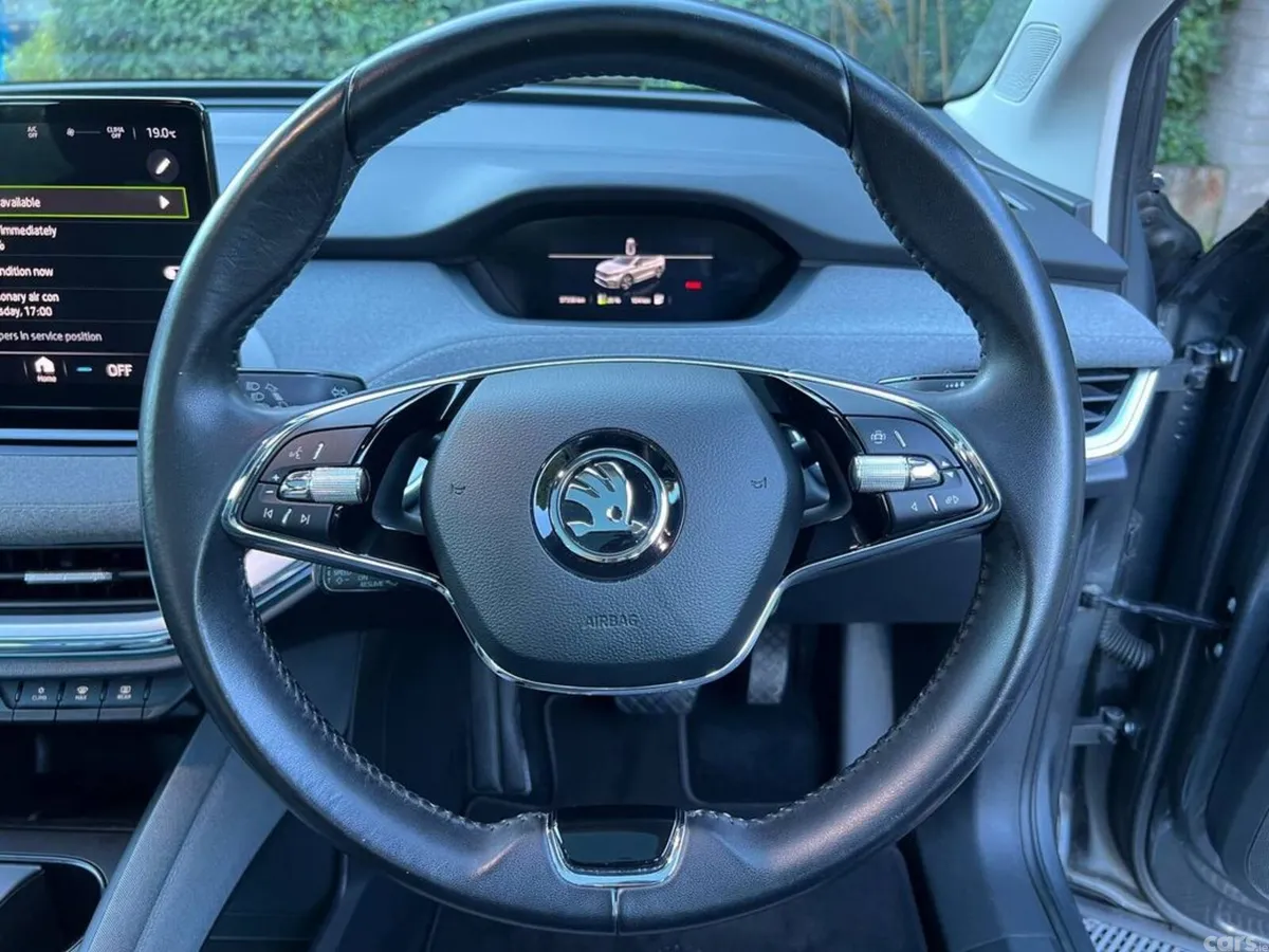 Skoda Enyaq Coupe, Electric, 2024, Grey