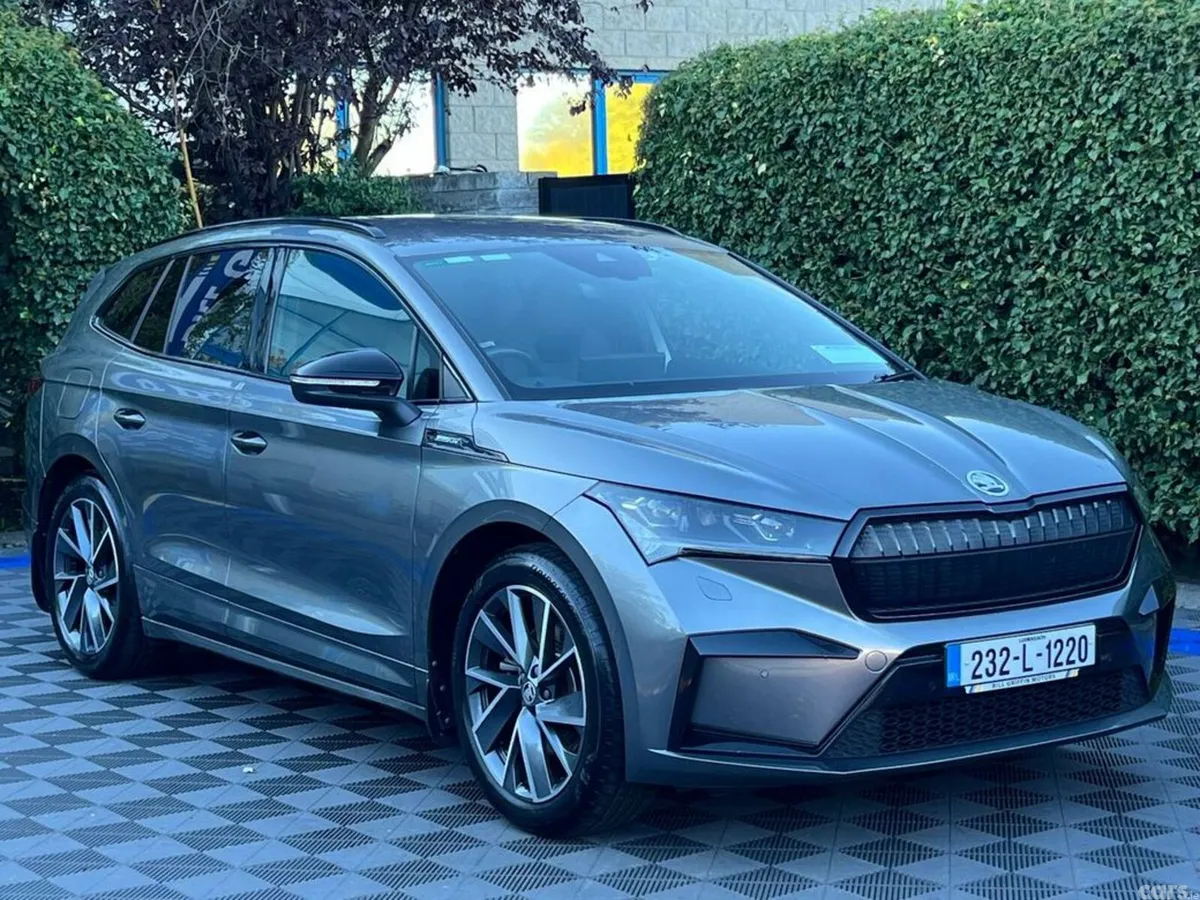 Skoda Enyaq SUV, Electric, 2023, Grey