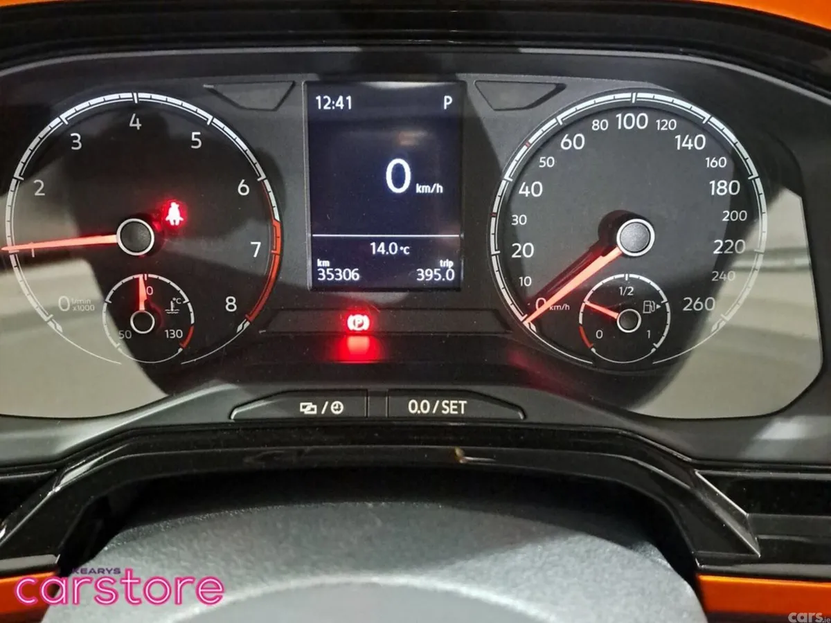Volkswagen Polo Hatchback, Petrol, 2019, Orange
