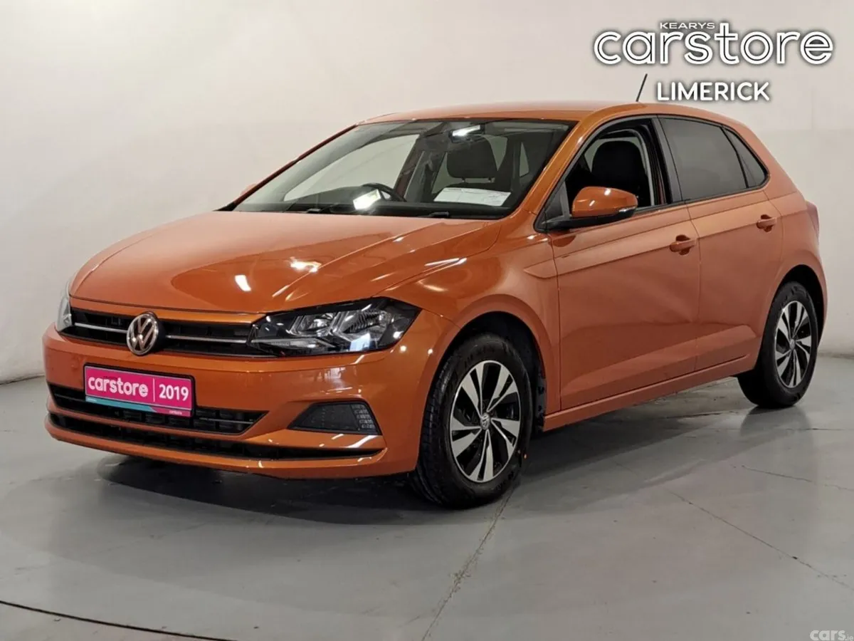 Volkswagen Polo Hatchback, Petrol, 2019, Orange