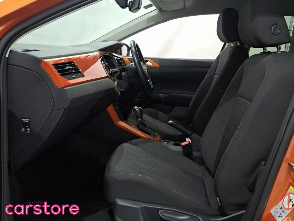 Volkswagen Polo Hatchback, Petrol, 2019, Orange
