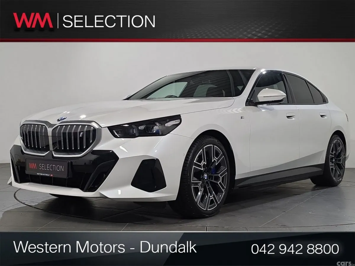 BMW i5 Saloon, Electric, 2025, White