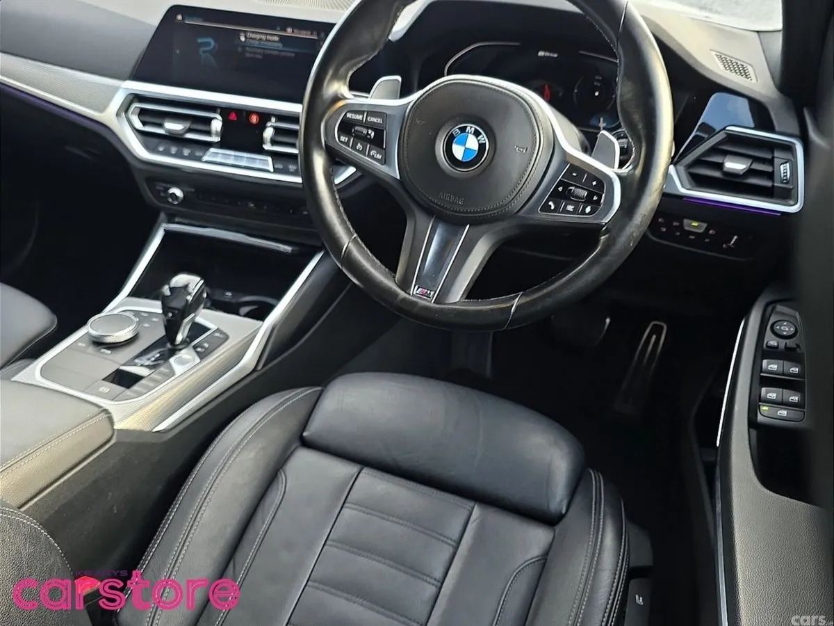BMW 3-Series Estate, Petrol Hybrid, 2021, White