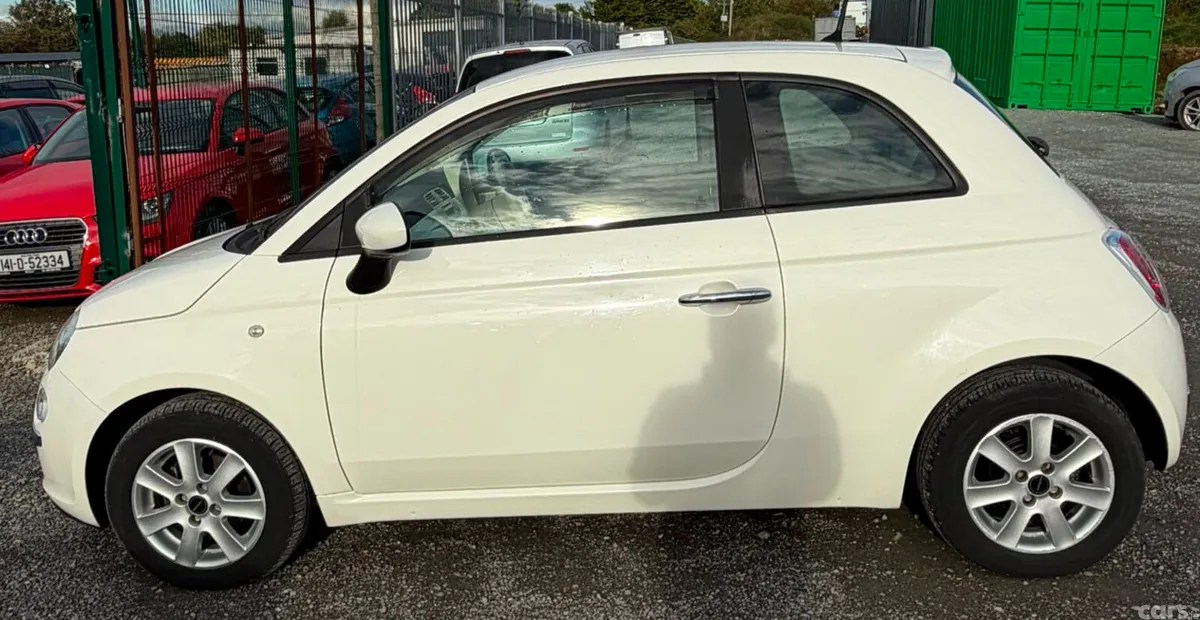 Fiat 500 Hatchback, Petrol, 2015, White