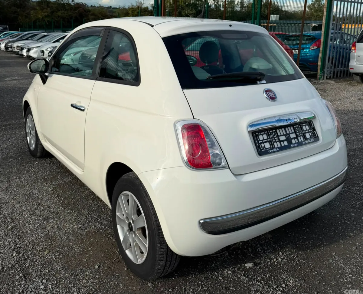 Fiat 500 Hatchback, Petrol, 2015, White