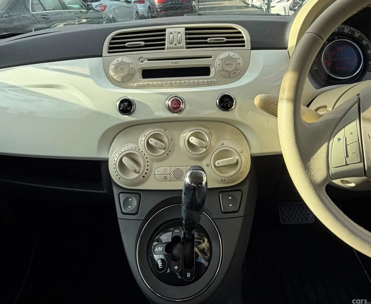 Fiat 500 Hatchback, Petrol, 2015, White