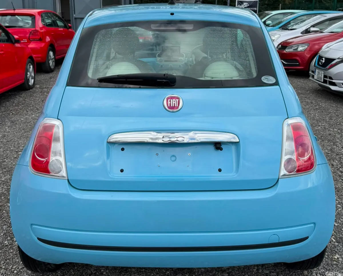 Fiat 500 Hatchback, Petrol, 2013, Blue