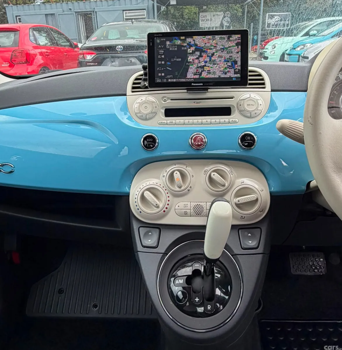 Fiat 500 Hatchback, Petrol, 2013, Blue