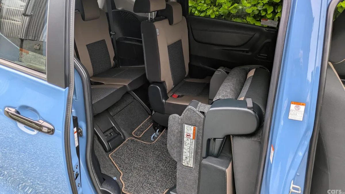 Toyota Sienta MPV, Petrol Hybrid, 2021, Blue