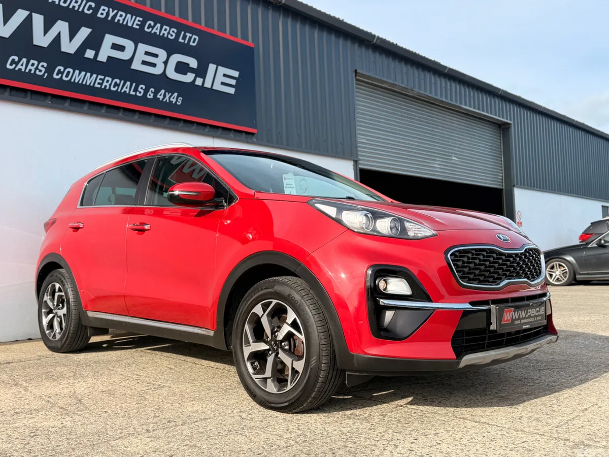 Kia Sportage SUV, Diesel, 2020, Red