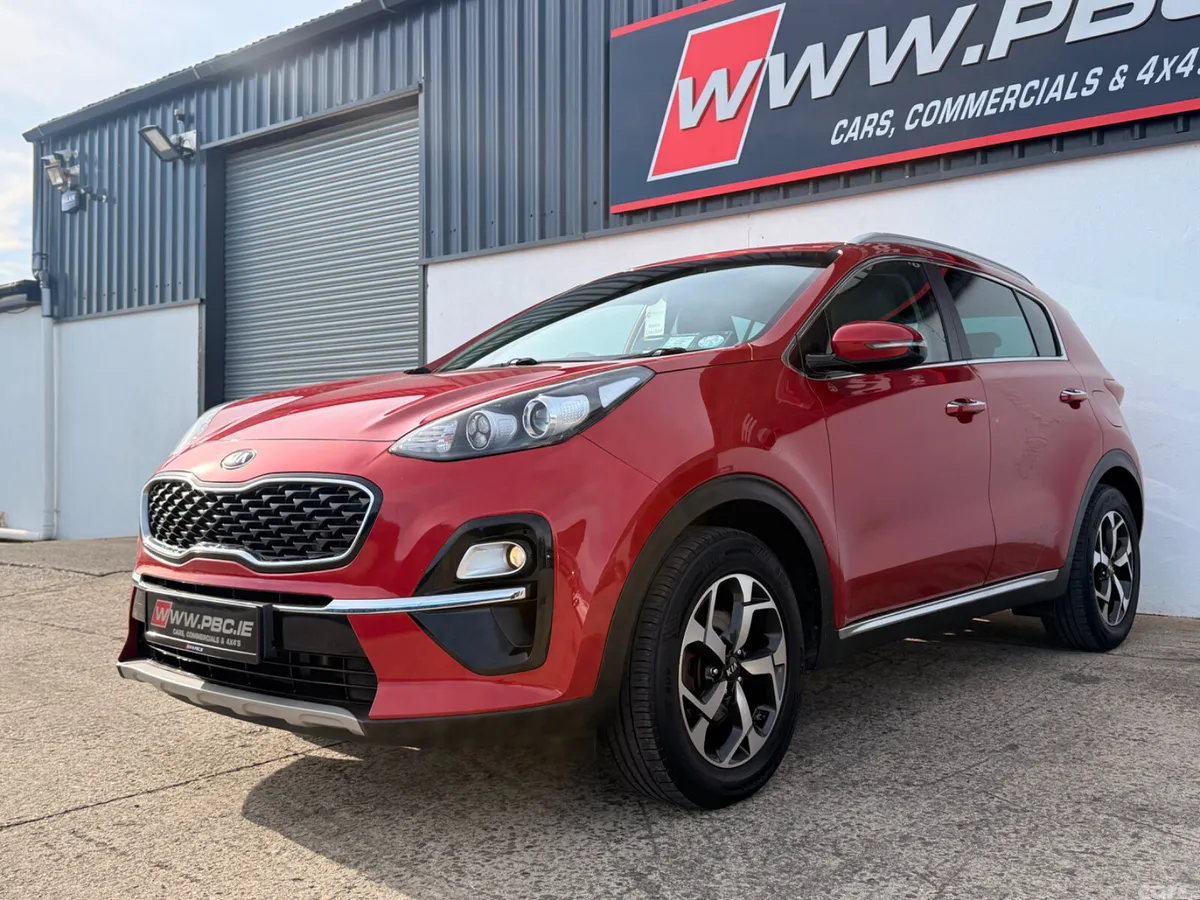 Kia Sportage SUV, Diesel, 2020, Red