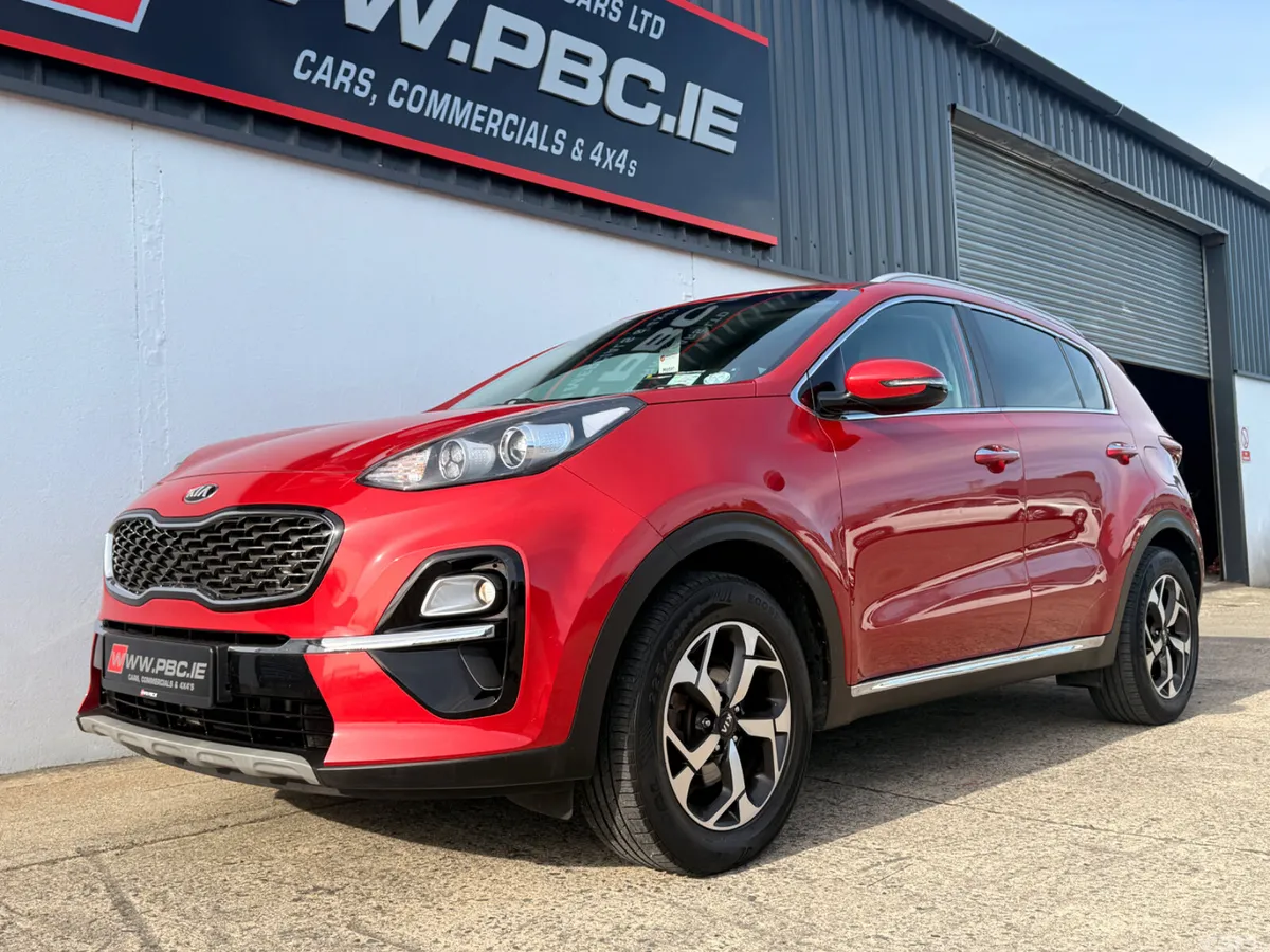 Kia Sportage SUV, Diesel, 2020, Red