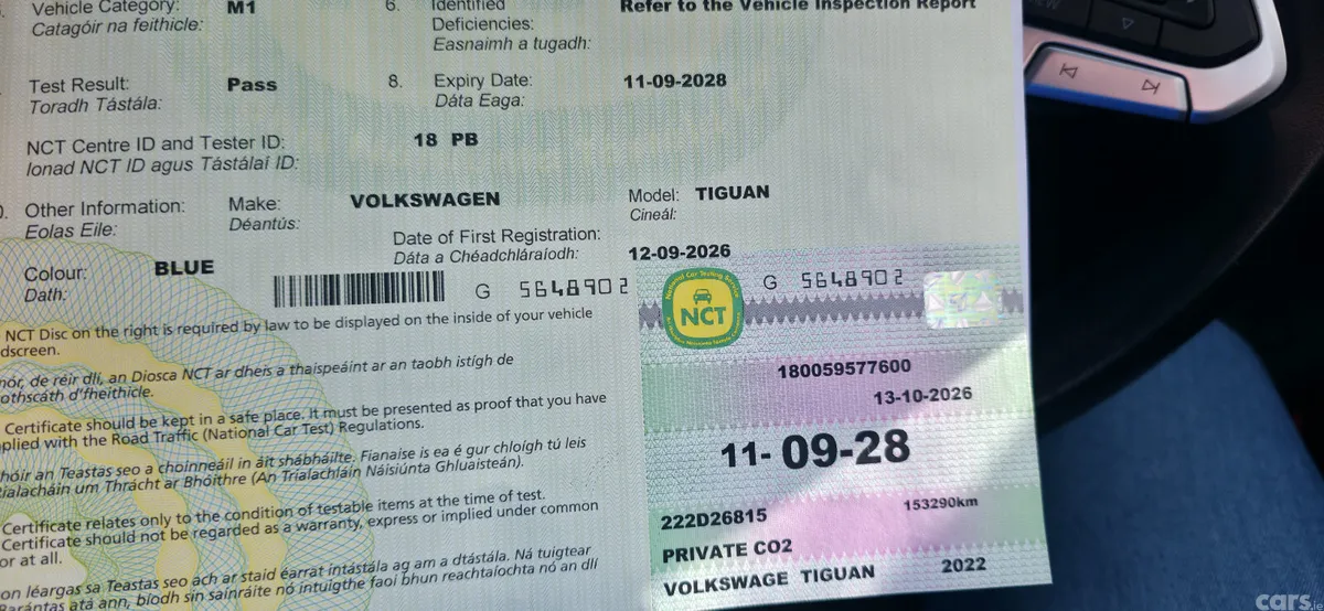 Volkswagen Tiguan SUV, Petrol Plug-in Hybrid, 2022, Blue
