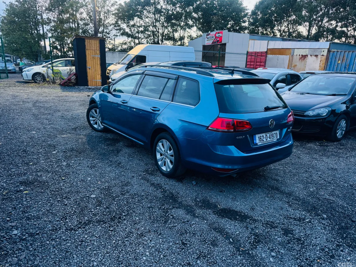 Volkswagen Golf Estate, Petrol, 2016, Blue