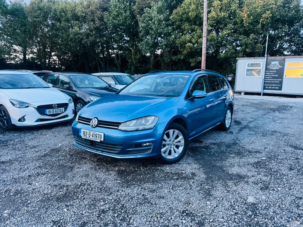 Volkswagen Golf Estate, Petrol, 2016, Blue