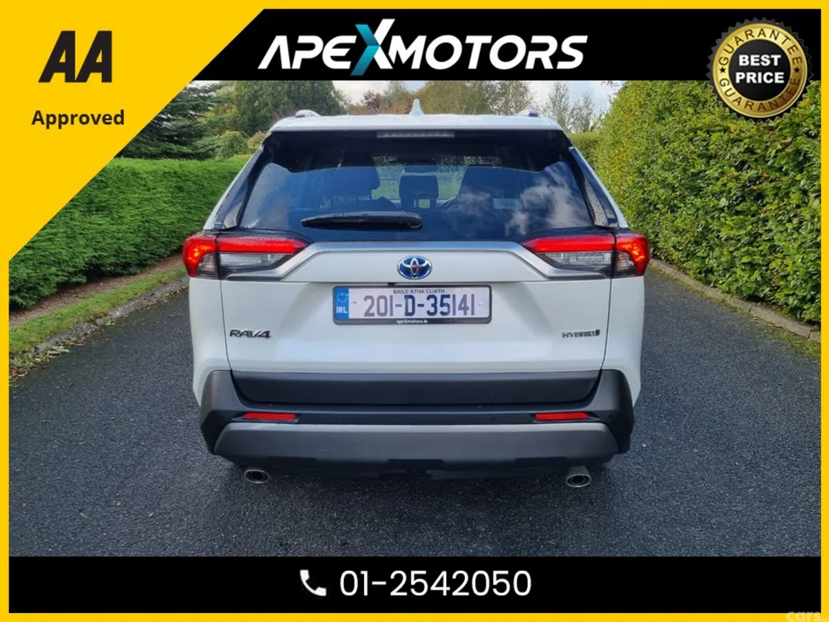 Toyota RAV4 SUV, Petrol Hybrid, 2020, White
