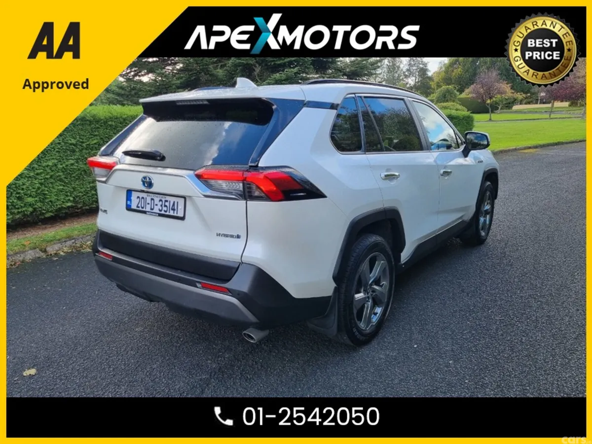 Toyota RAV4 SUV, Petrol Hybrid, 2020, White