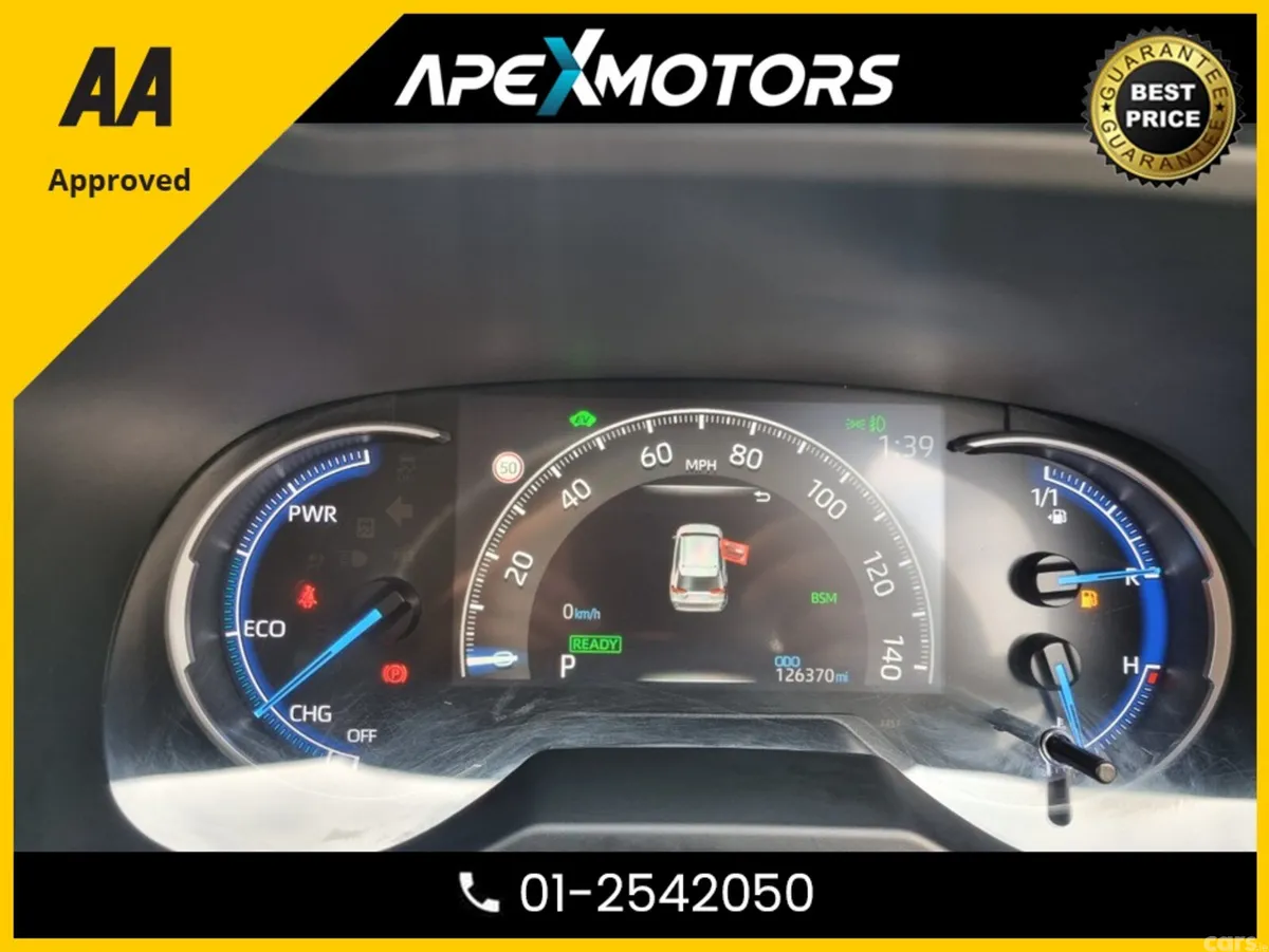 Toyota RAV4 SUV, Petrol Hybrid, 2020, White