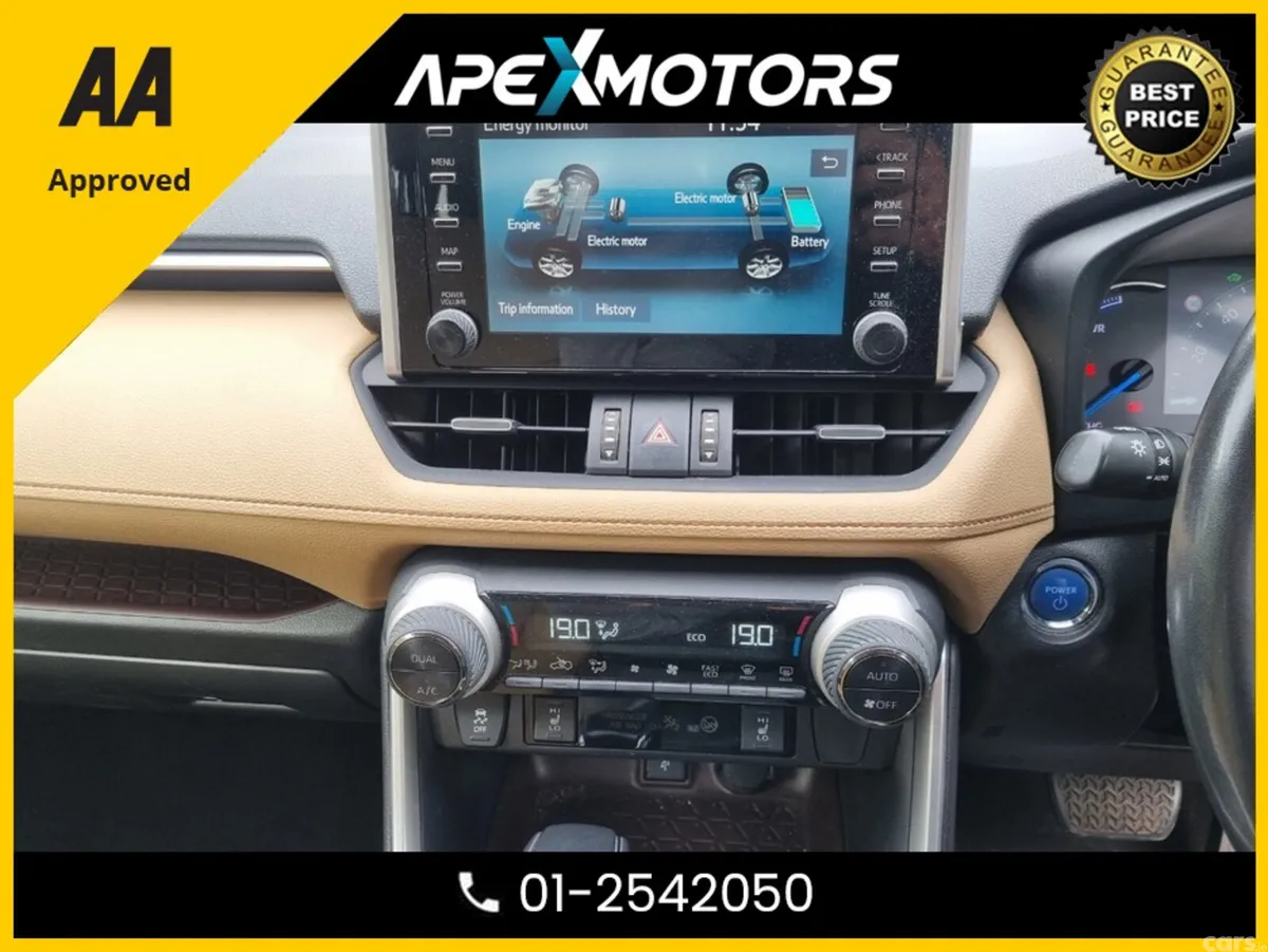 Toyota RAV4 SUV, Petrol Hybrid, 2020, White
