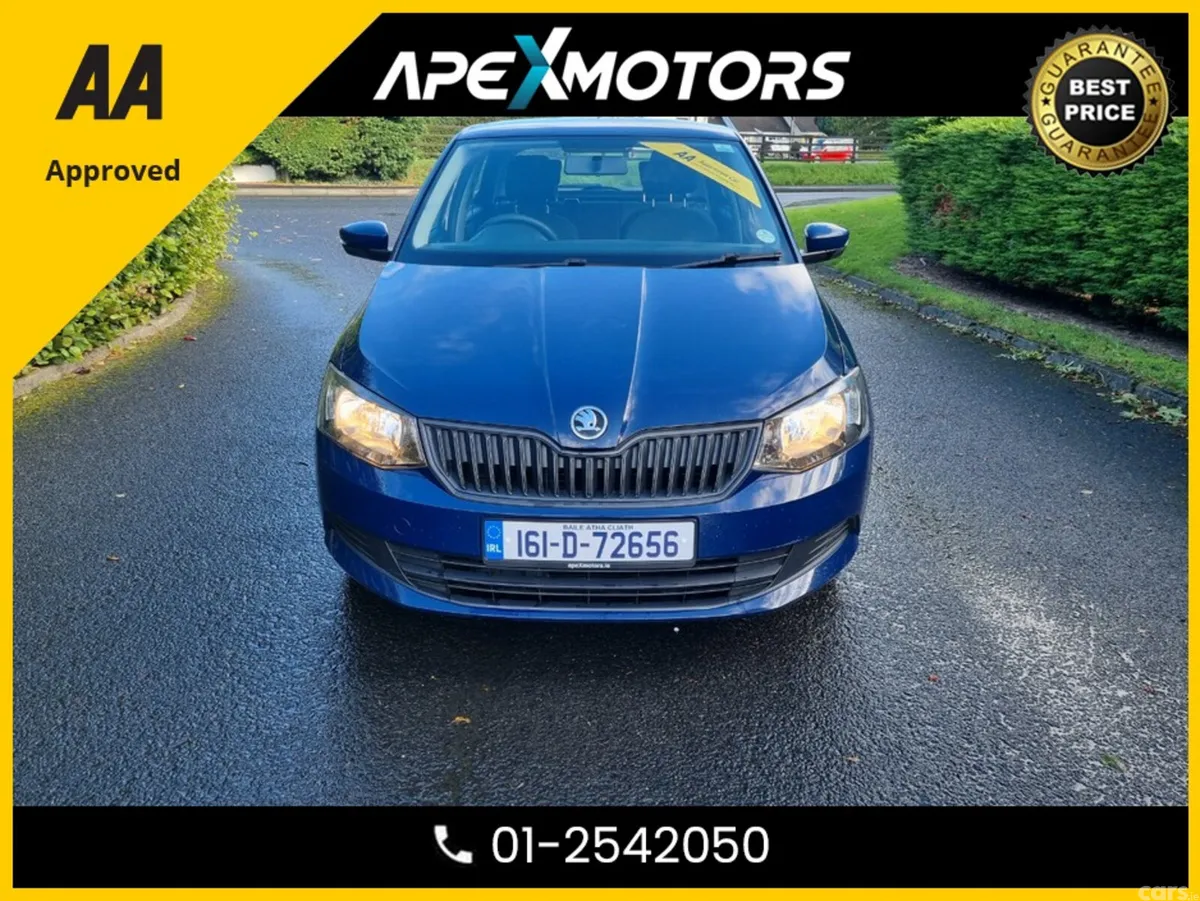 Skoda Fabia Hatchback, Petrol, 2016, Blue