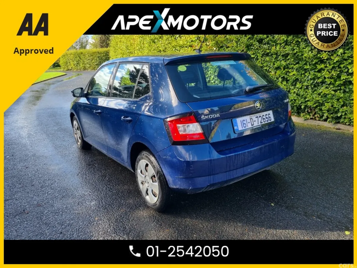 Skoda Fabia Hatchback, Petrol, 2016, Blue