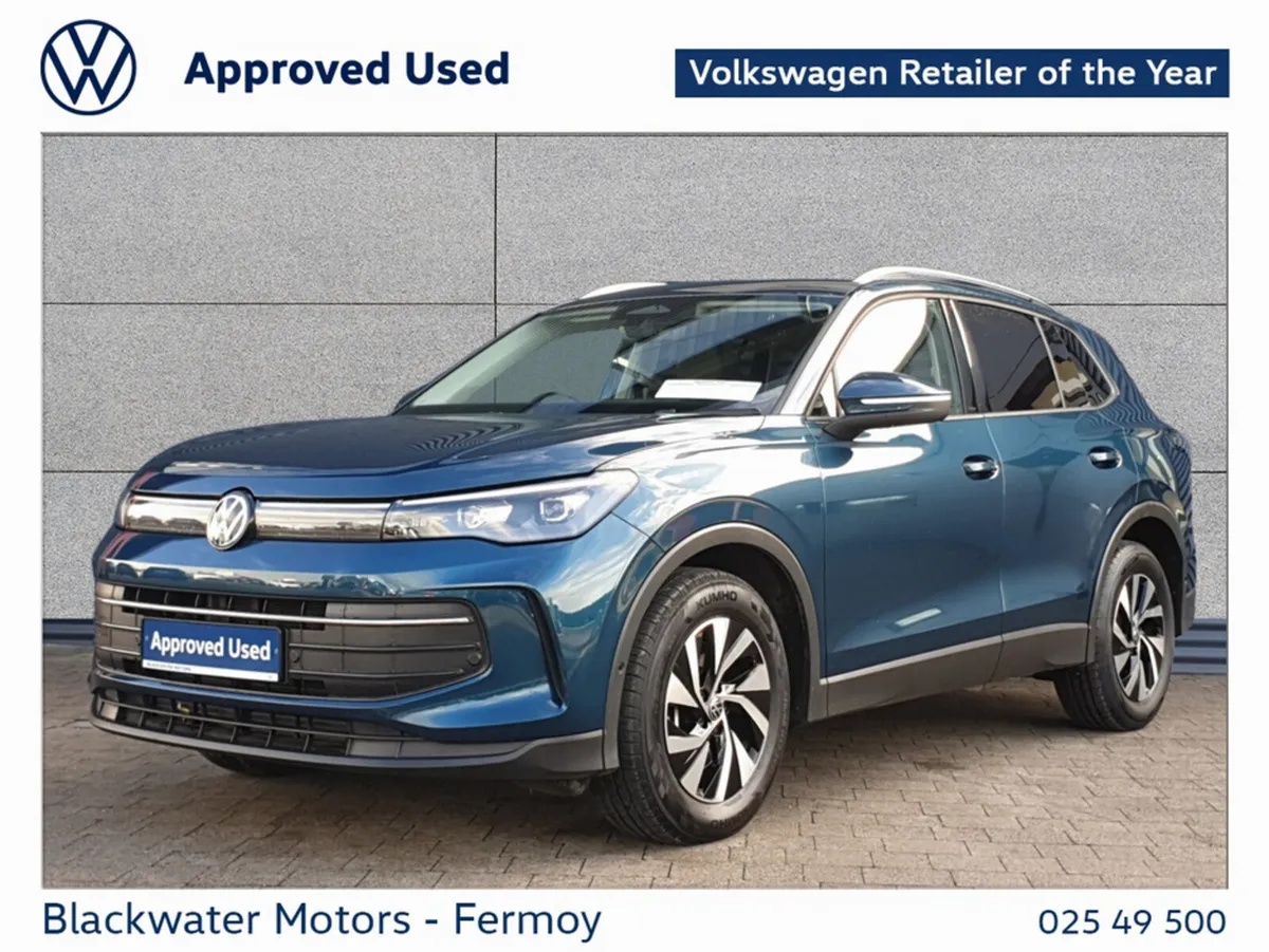 Volkswagen Tiguan SUV, Diesel, 2024, Blue