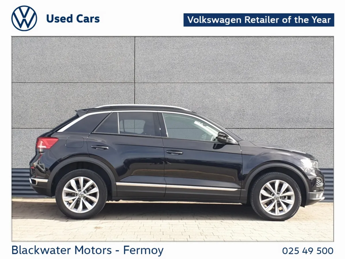Volkswagen T-Roc Hatchback, Petrol, 2021, Black