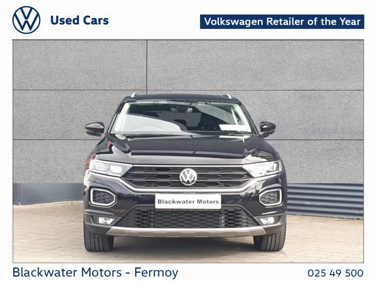 Volkswagen T-Roc Hatchback, Petrol, 2021, Black