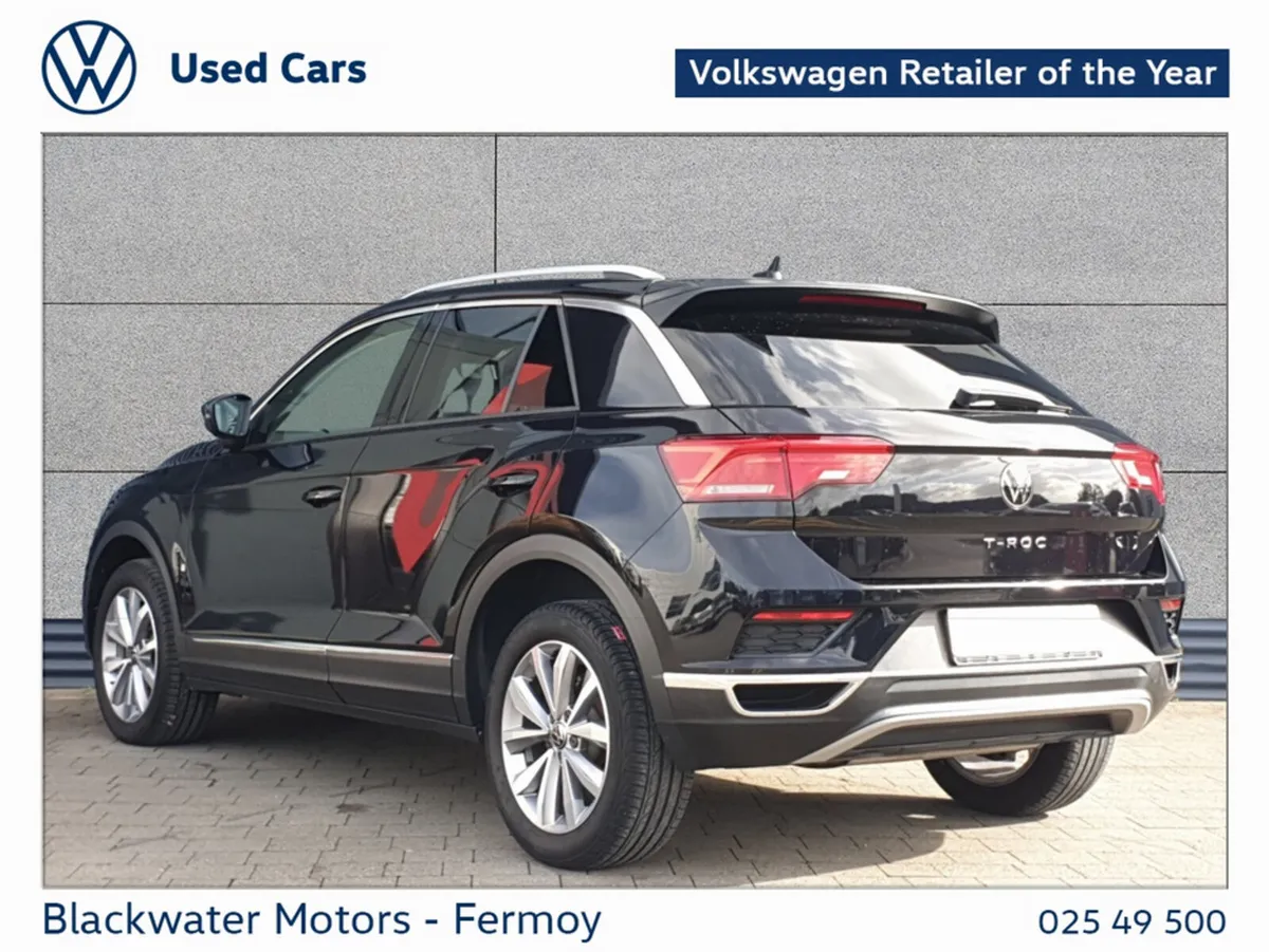 Volkswagen T-Roc Hatchback, Petrol, 2021, Black