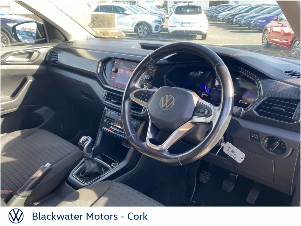 Volkswagen T-Cross SUV, Petrol, 2023, Black