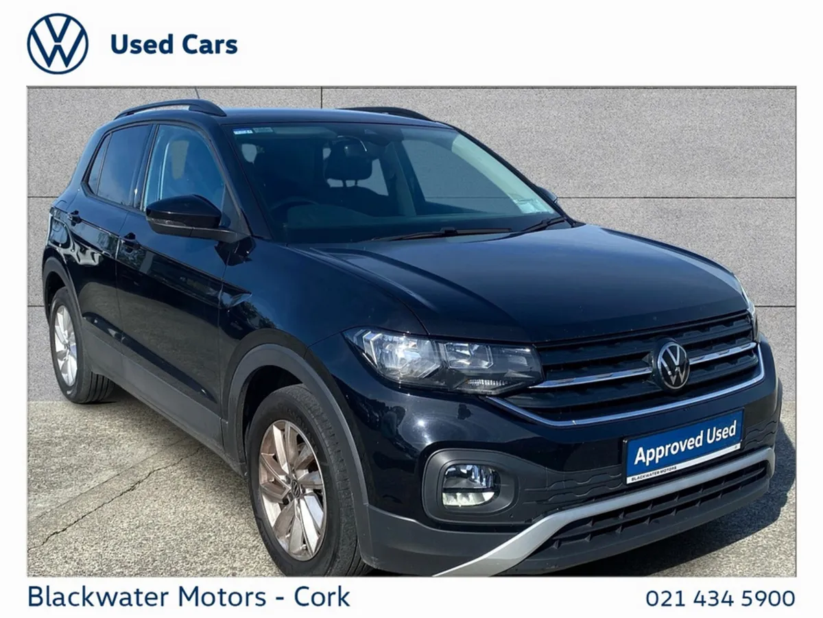 Volkswagen T-Cross SUV, Petrol, 2023, Black