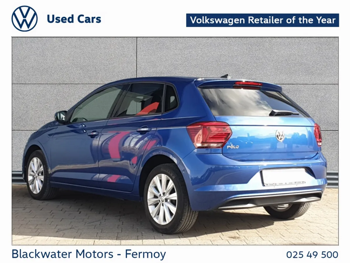 Volkswagen Polo Hatchback, Petrol, 2021, Blue