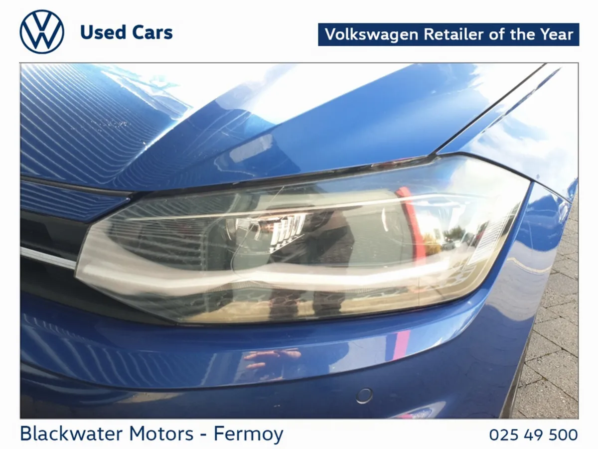 Volkswagen Polo Hatchback, Petrol, 2021, Blue