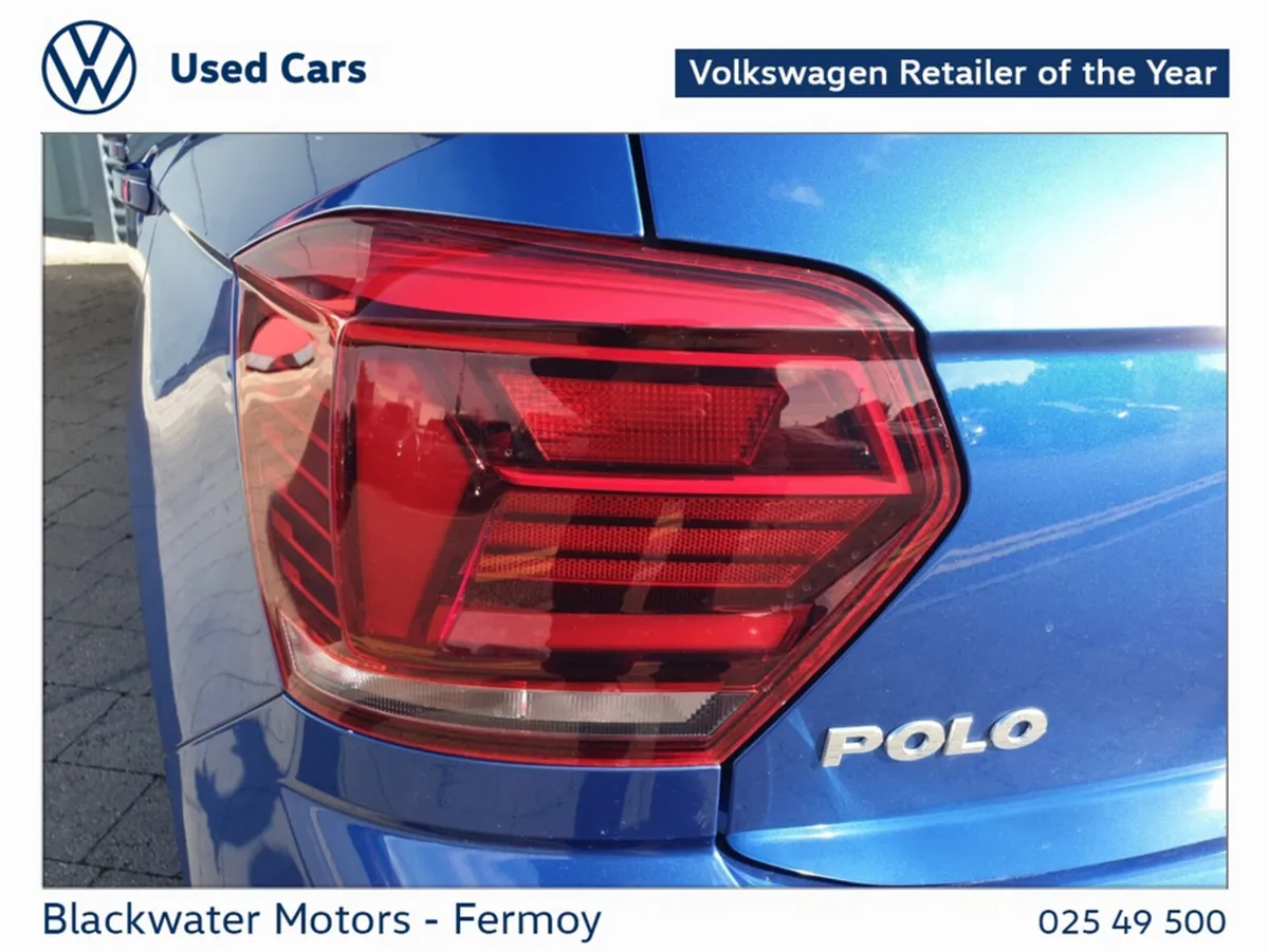 Volkswagen Polo Hatchback, Petrol, 2021, Blue