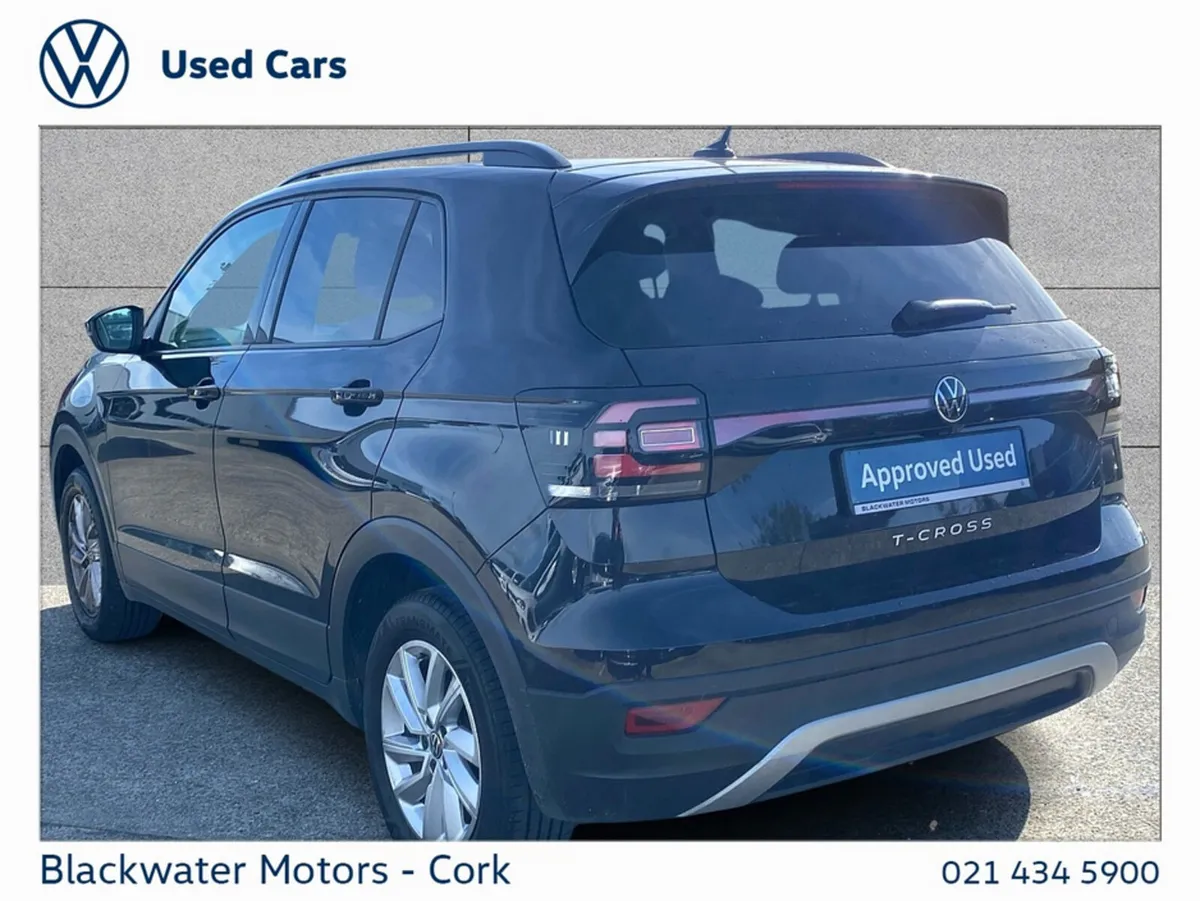 Volkswagen T-Cross SUV, Petrol, 2023, Black