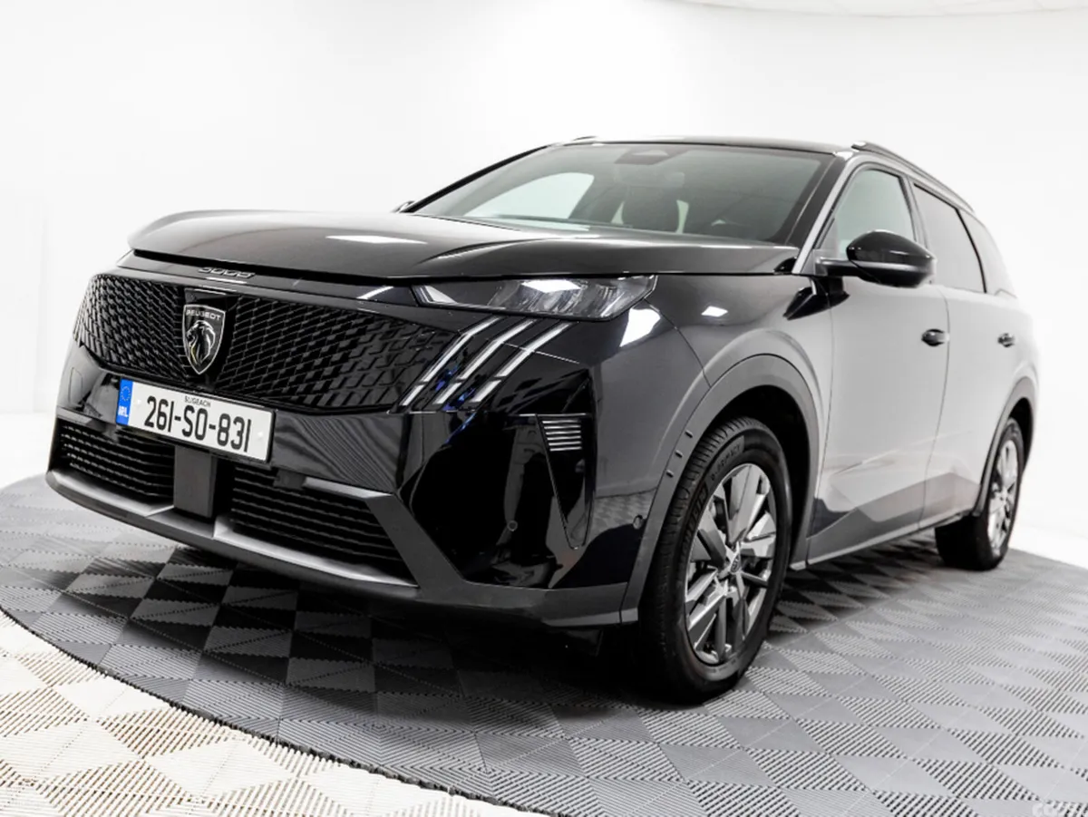 Peugeot 5008 SUV, Petrol Hybrid, 2026, Black