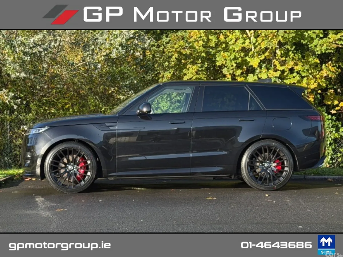 Land Rover Range Rover Sport Estate, Petrol Plug-in Hybrid, 2024, Black
