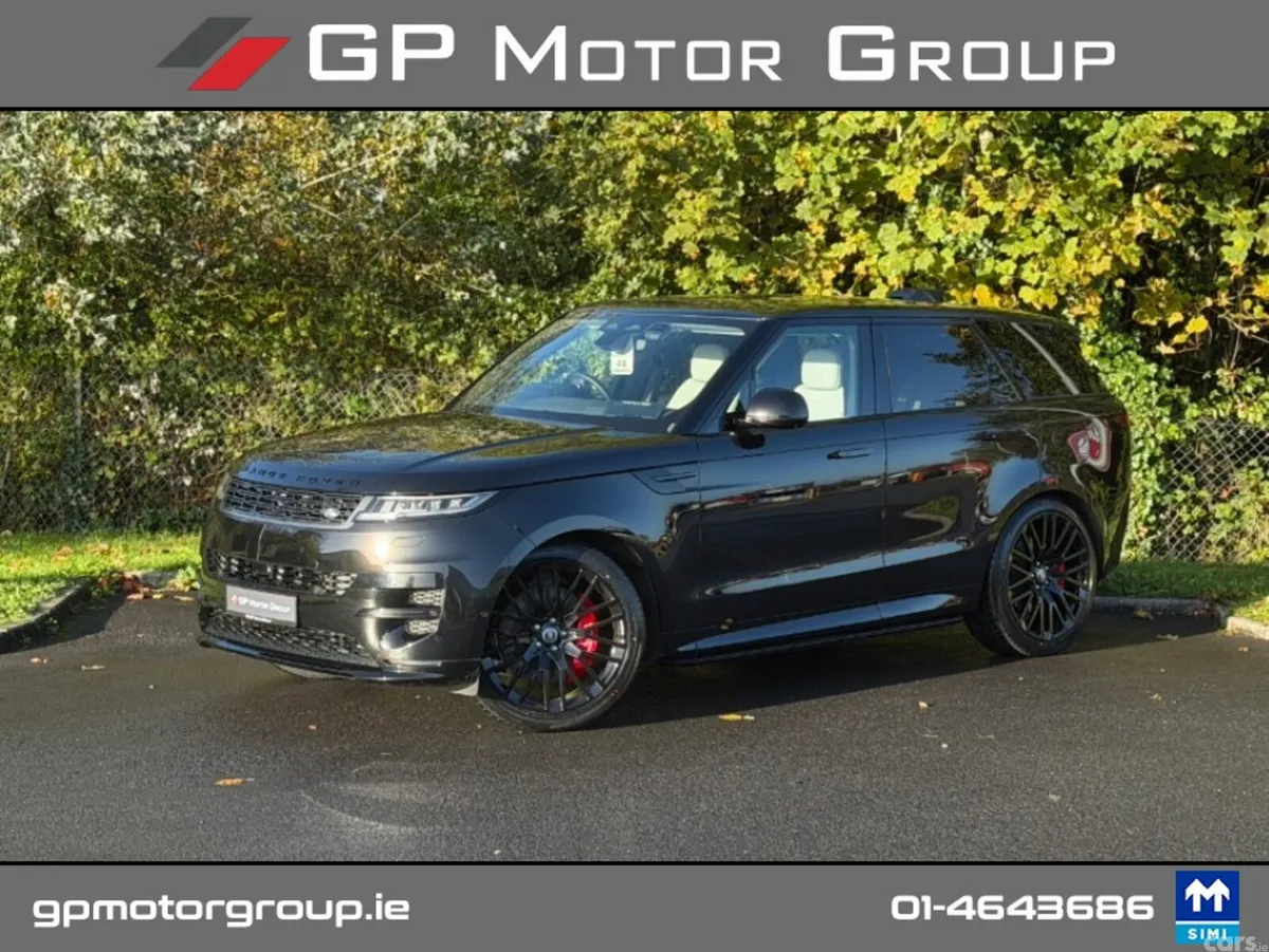 Land Rover Range Rover Sport Estate, Petrol Plug-in Hybrid, 2024, Black
