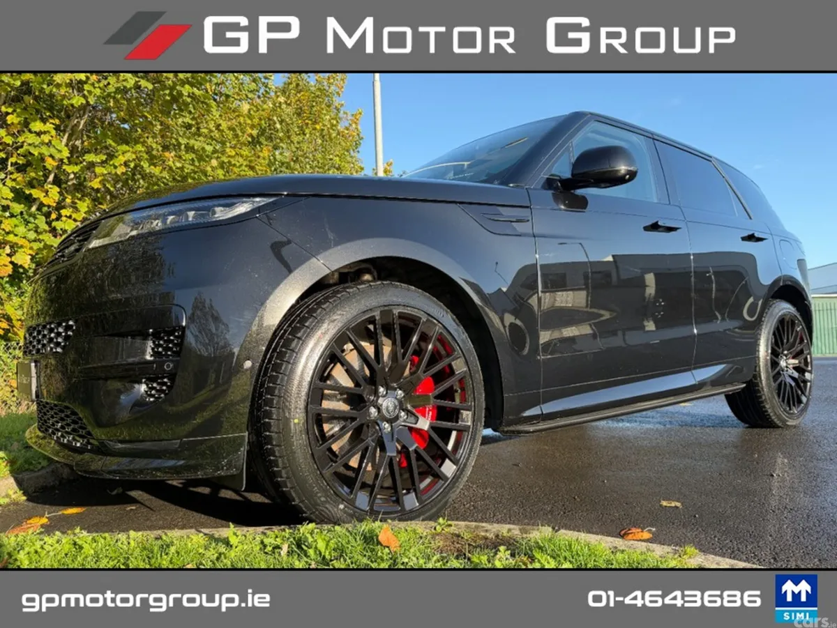 Land Rover Range Rover Sport Estate, Petrol Plug-in Hybrid, 2024, Black