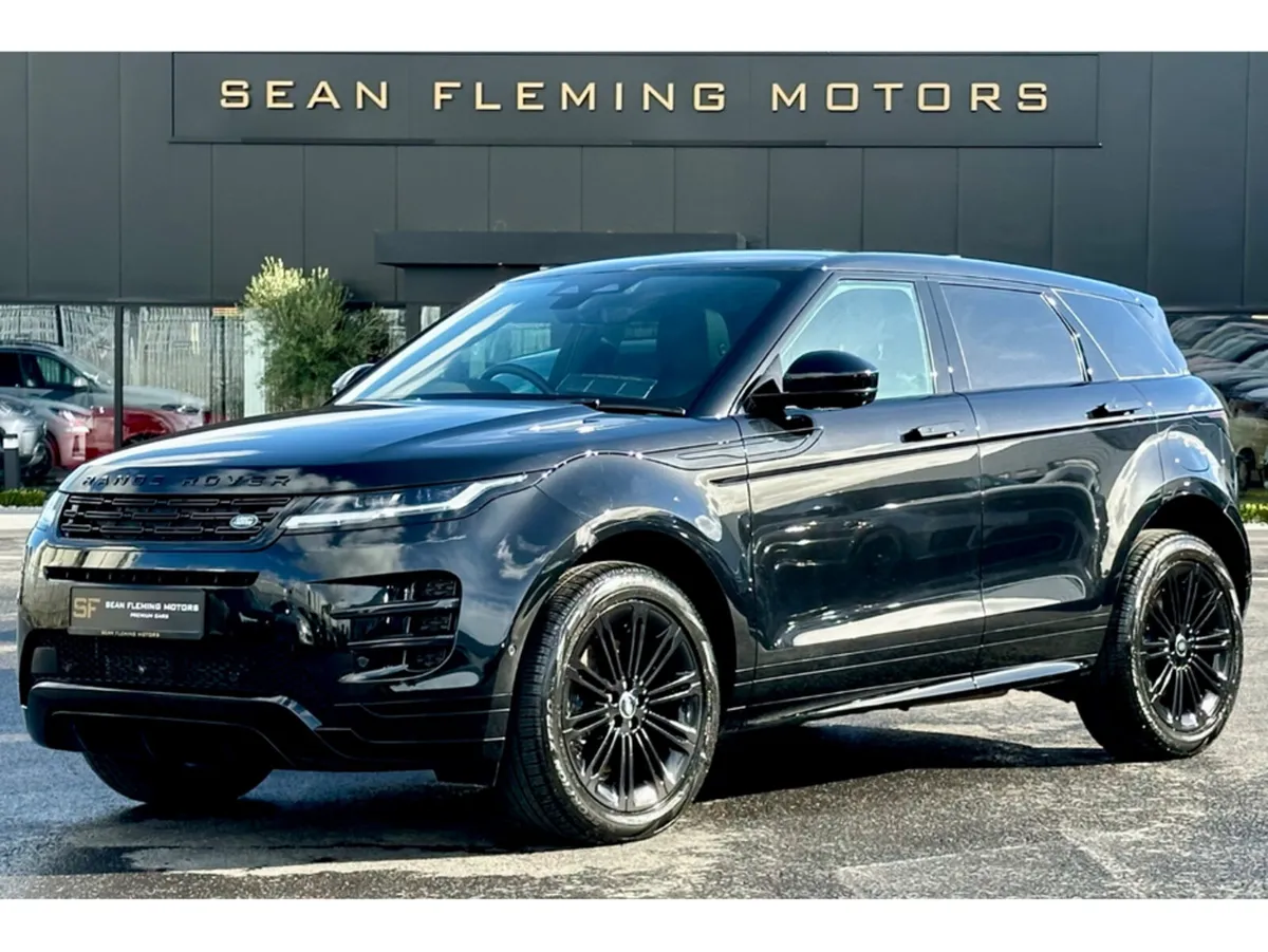 Land Rover Range Rover Evoque SUV, Petrol Plug-in Hybrid, 2026, Black