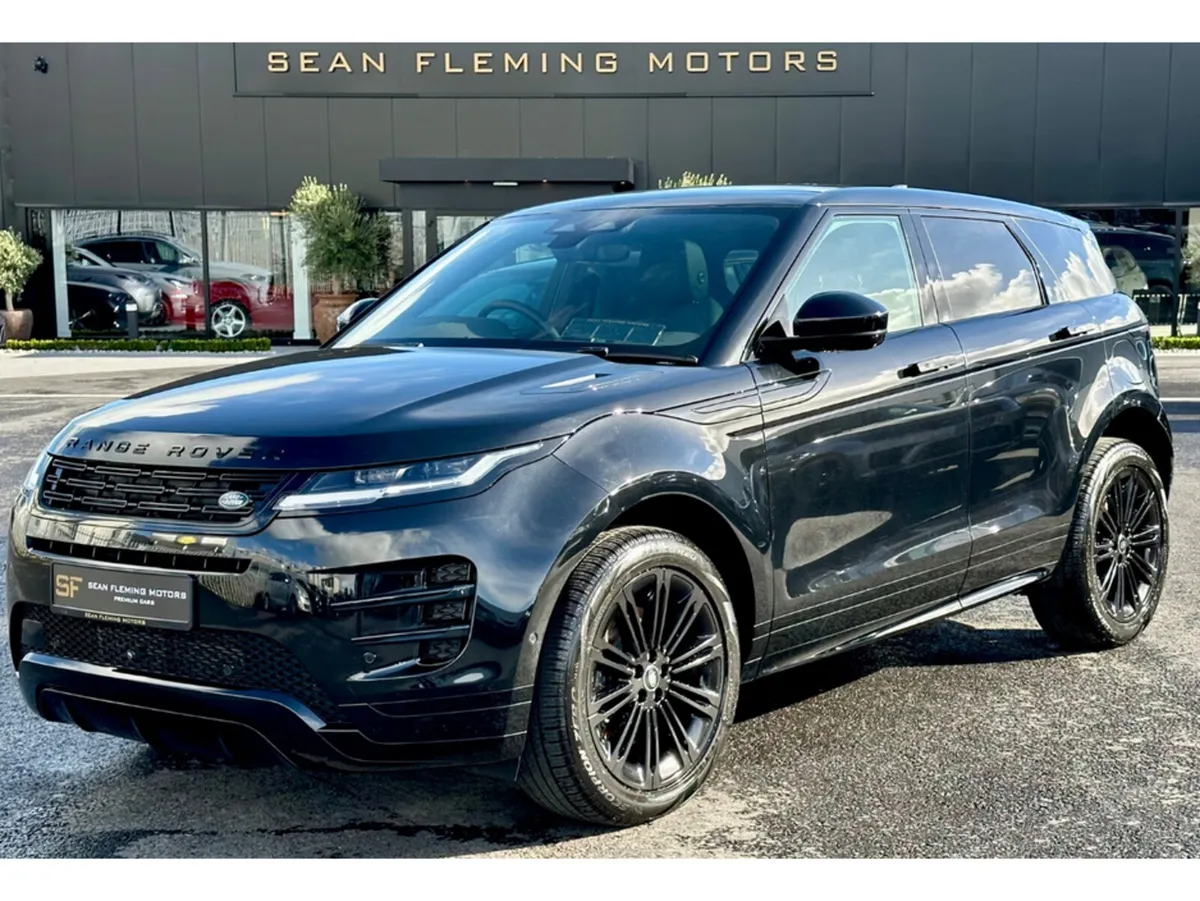 Land Rover Range Rover Evoque SUV, Petrol Plug-in Hybrid, 2026, Black